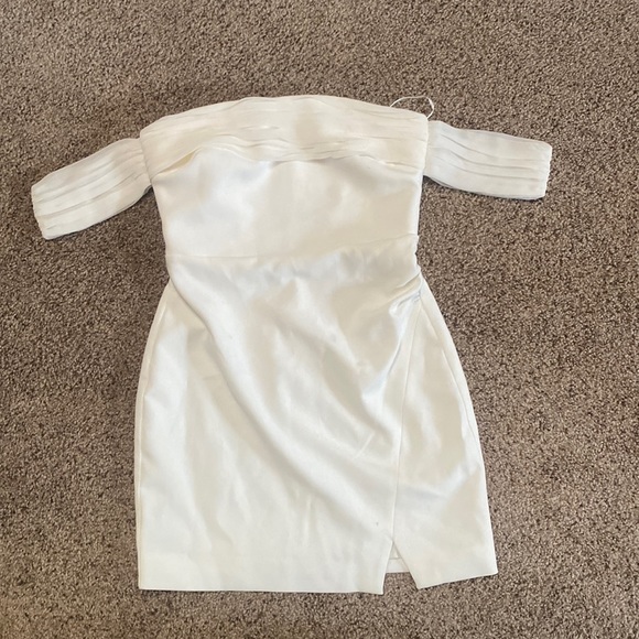 Paz Mini White Dress - Picture 4 of 4